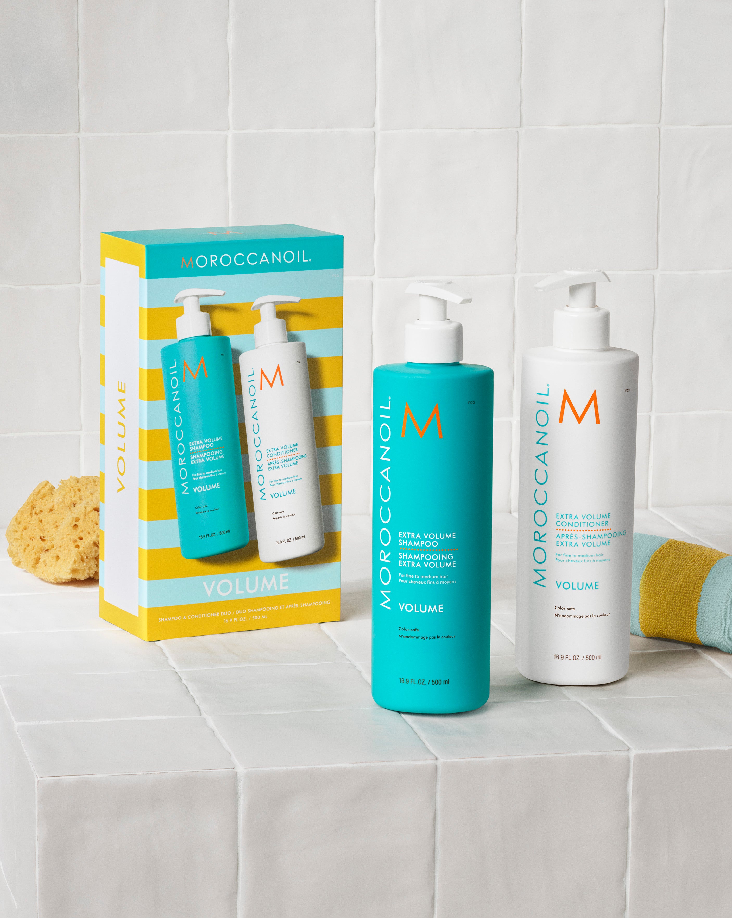 Σαμπουάν και κρέμα μαλλιών για έξτρα όγκο