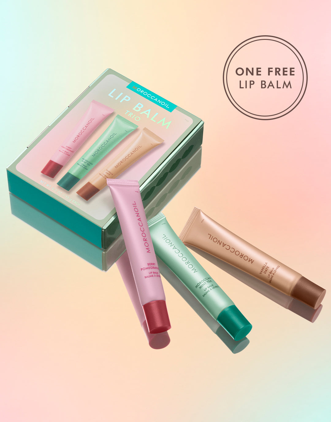 Σετ 3 Lip Balms της Moroccanoil