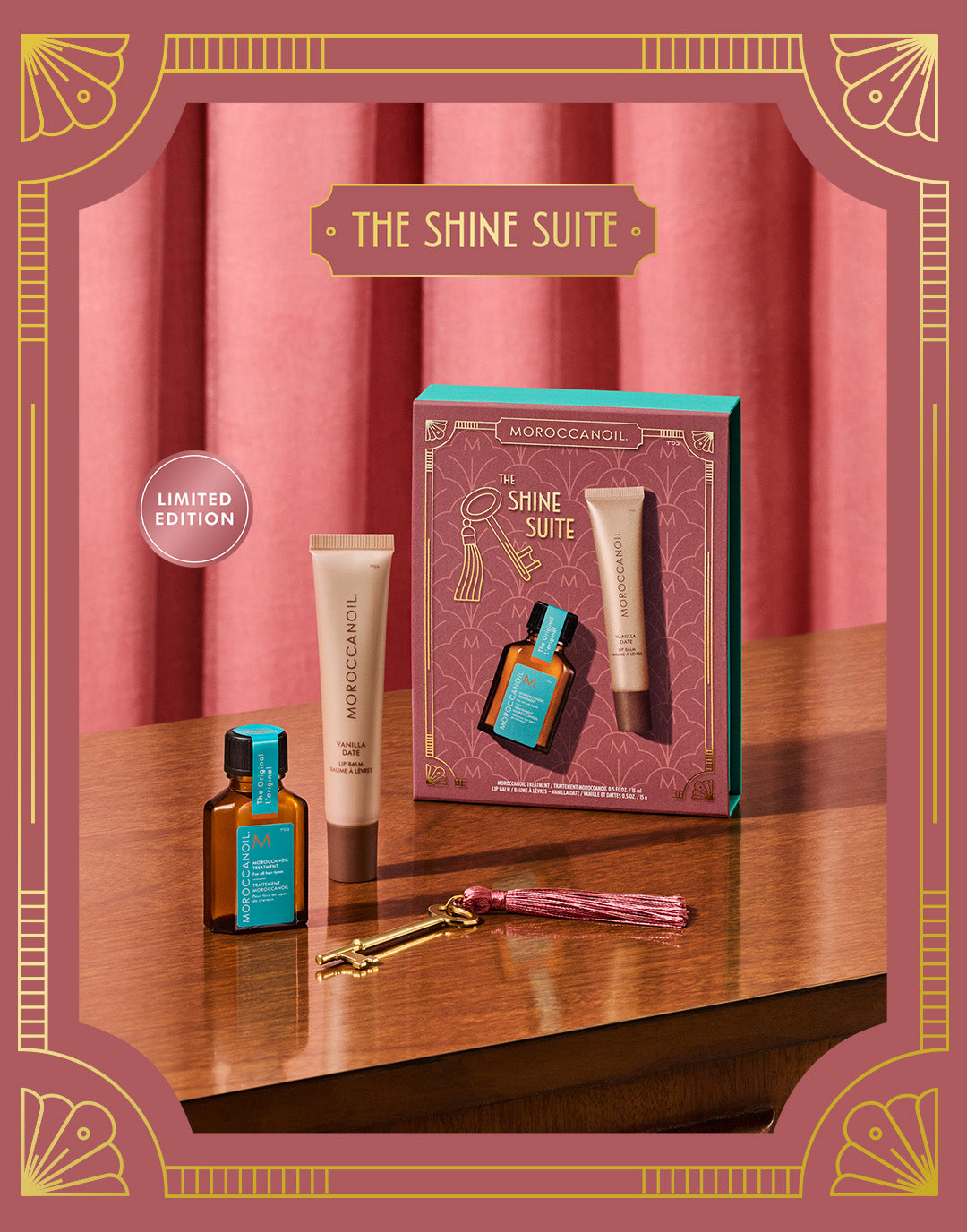 The Shine Suite: Σετ Δώρου Vanilla Date Lip Balm