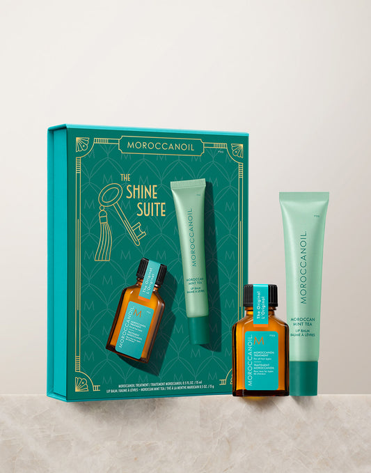 The Shine Suite: Σετ Δώρου Mint Tea Lip Balm